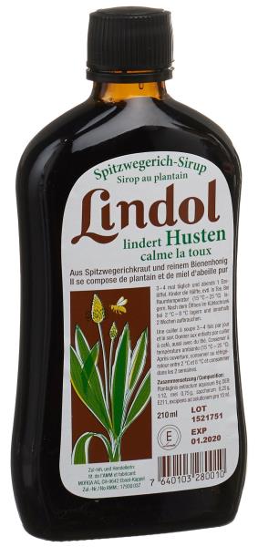 LINDOL Spitzwegerich-Sirup Fl 210 ml