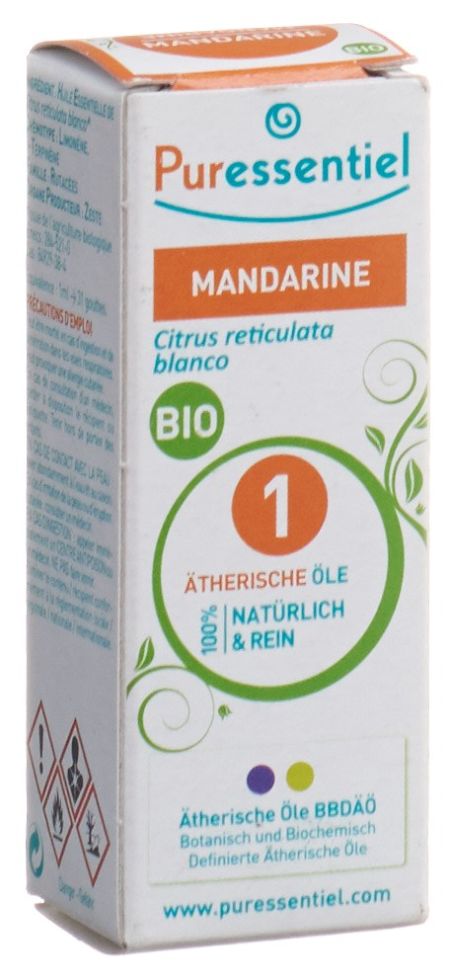PURESSENTIEL Mandarine Ã„th/Ã–l Bio 10 ml