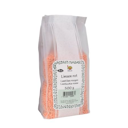 MORGA Linsen rot Bio Btl 500 g