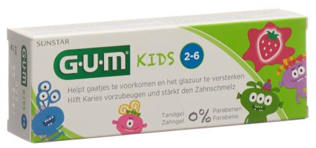GUM SUNSTAR Kinder Zahnpasta Erdbeer 50 ml
