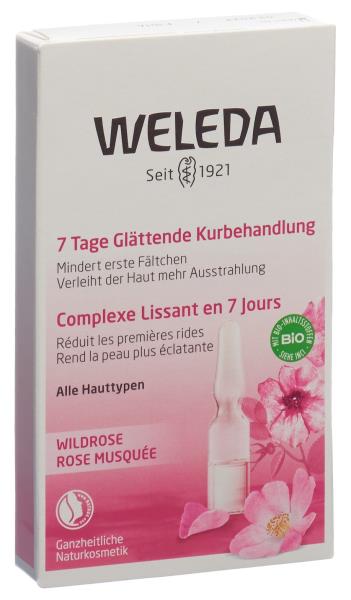 WELEDA Wildrose 7 Tage glättende Kurbehandlung