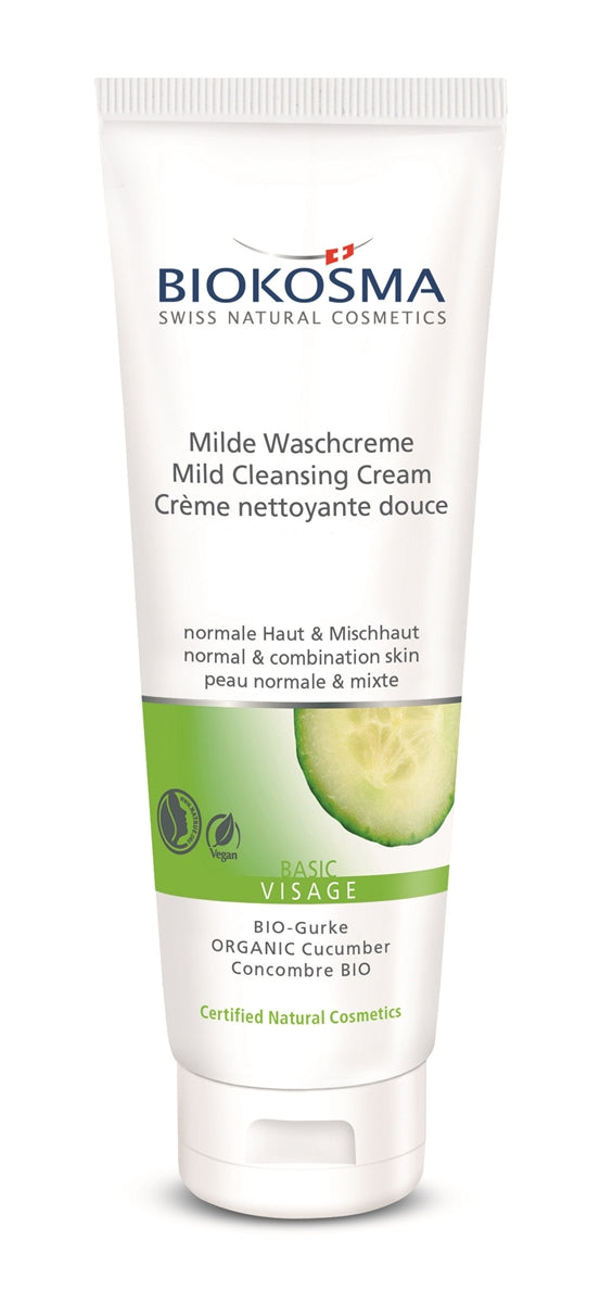 DrogerieMarkt24 - DrogerieMarkt24 BIOKOSMA BASIC Visage milde Waschcreme 125 ml - Burgerstein