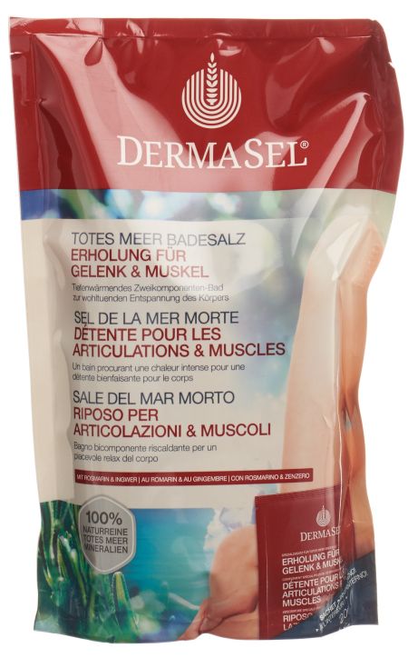 DERMASEL Badesalz Gelenk Muskel D/F/I 400 g