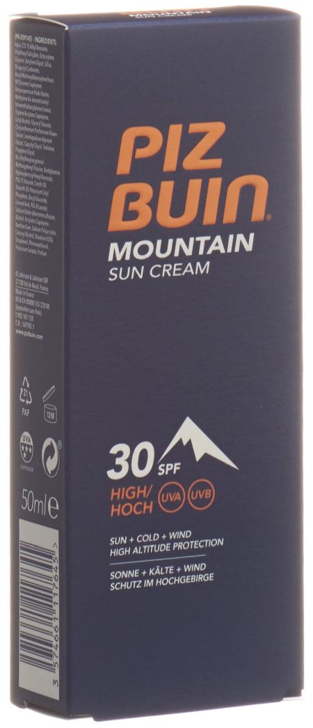 PIZ BUIN Mountain Cream SPF 30 Tb 50 ml