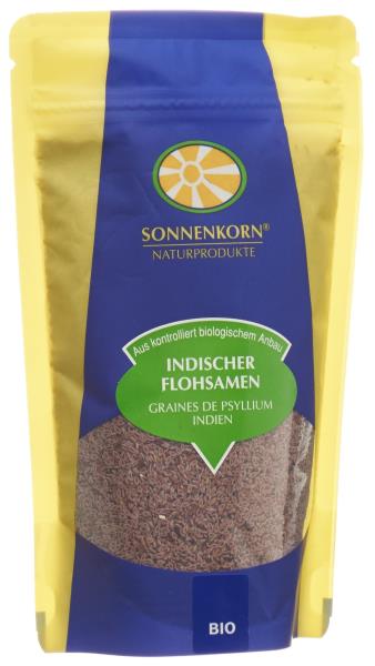 SONNENKORN Indischer Flohsamen ganz Bio 220 g