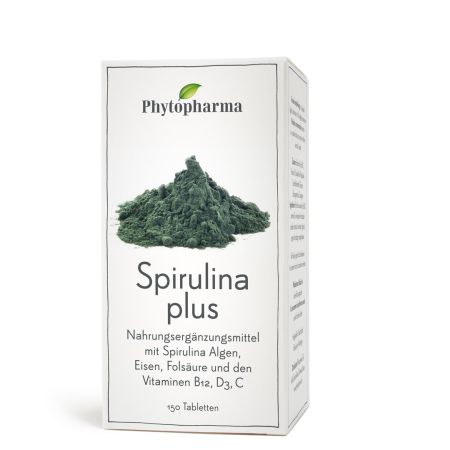 PHYTOPHARMA Spirulina plus Tabl 150 Stk