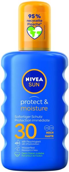 NIVEA Sun Protect&Moisture Sonnenspr LSF30 200 ml