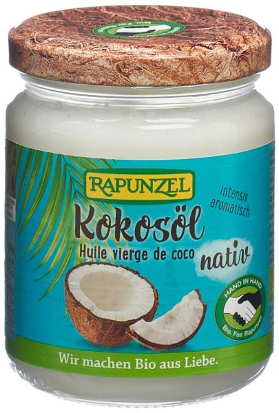 RAPUNZEL KokosÃ¶l nativ Glas 200 g