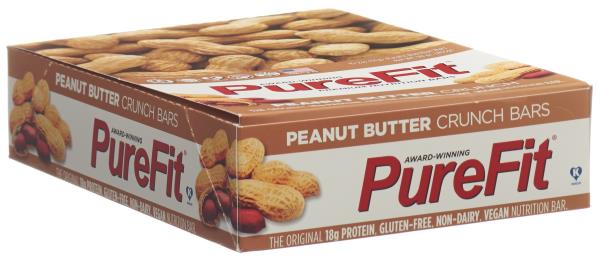 PUREFIT Protein Bar Peanut But 100% Veg 15 x 57 g