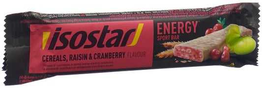 ISOSTAR Energy Riegel Cranberry 40 g