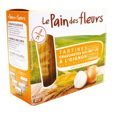 BLUMENBROT Zwiebeln Bio glutenfrei 150 g