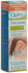 QUIES Docuspray Hygiene der Ohren 100 ml