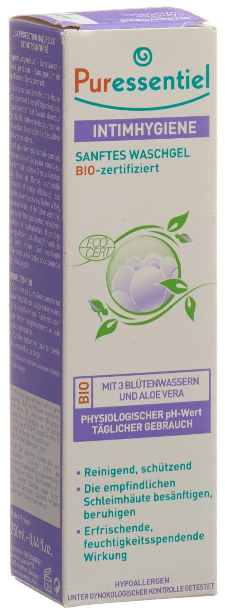 PURESSENTIEL Sanftes Waschgel Bio Intim-Hyg 250 ml
