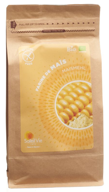 SOLEIL VIE Maismehl Bio glutenfrei 500 g