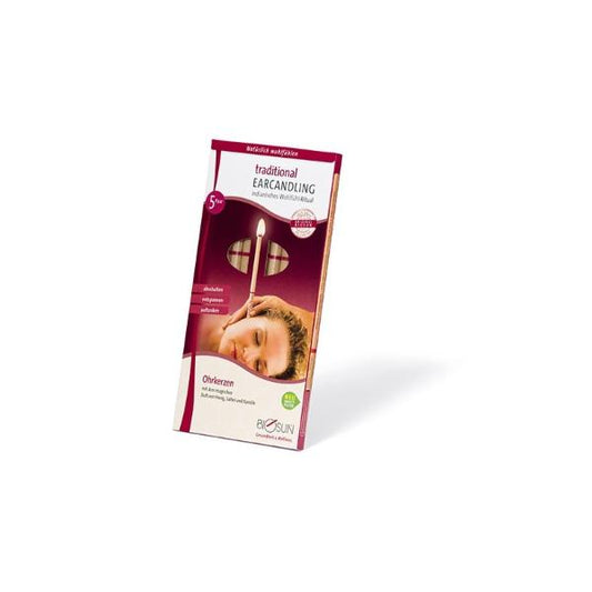 BIOSUN HOPI traditional Ohrkerzen (5 Paar)