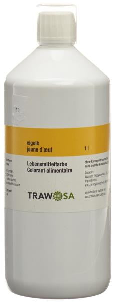 TRAWOSA Lebensmittelfarbstoff eigelb 1000 ml