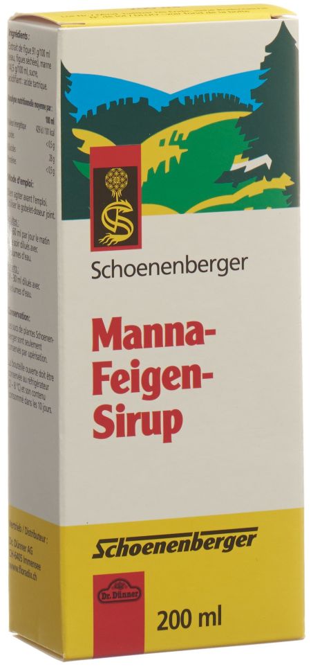 SCHOENENBERGER Manna Feigen Sirup Fl 200 ml
