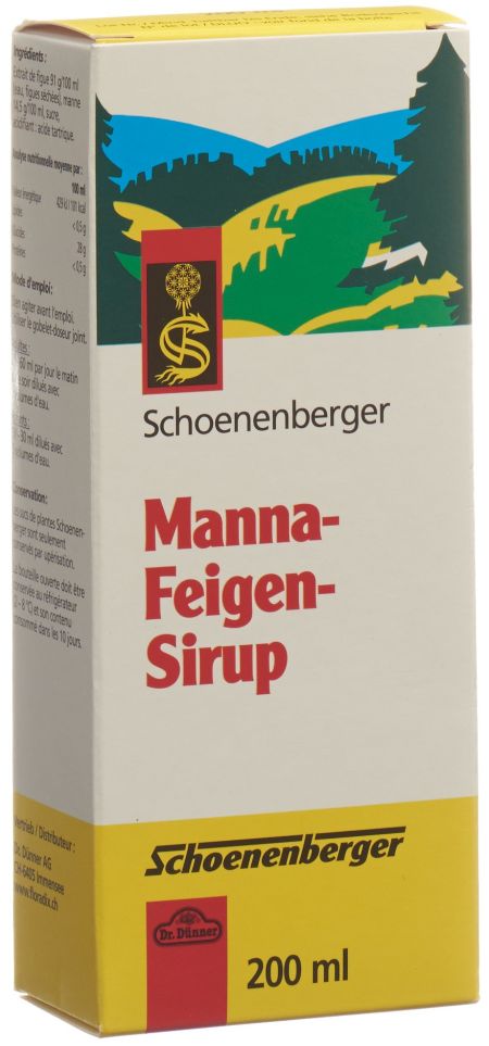 SCHOENENBERGER Manna Feigen Sirup Fl 200 ml