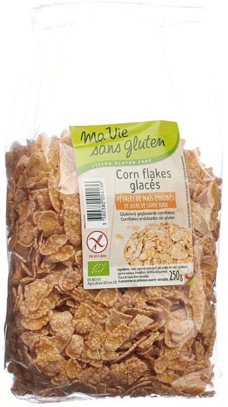 MA VIE S GLUT Corn Flakes gezuckert 250 g