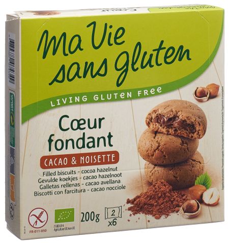 MA VIE S GLUT Kekse Schoko-Haselnuss 200 g