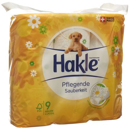 HAKLE Pflegende Sauberkeit FSC 9 Stk