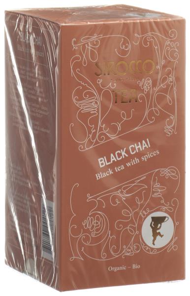 SIROCCO Teebeutel Black Chai 20 Stk