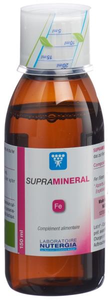 NUTERGIA SupraminÃ©ral Oligomax Fer Fl 150 ml