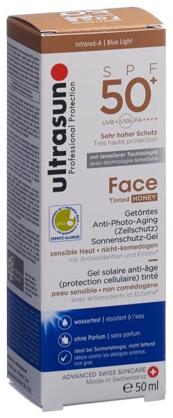 ULTRASUN Face Tinted SPF 50+ Honey 50 ml