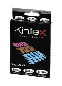 KINTEX Cross Tape Mix Box Pflaster 102 Stk