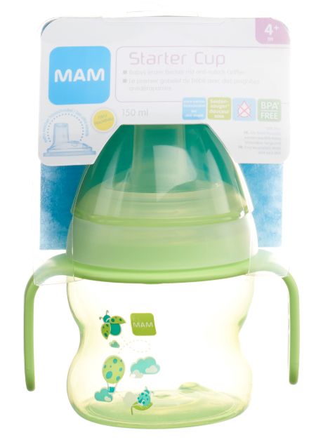 MAM Starter Cup Trinklernbecher mit Griff 4+m