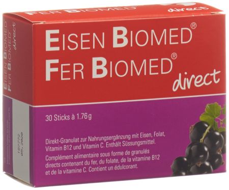 EISEN BIOMED direct Gran Sticks 30 Stk