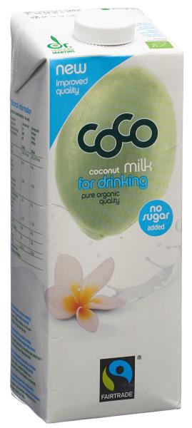 DR MARTINS Coco Milk zum Trinken Bio Tetra 1 lt
