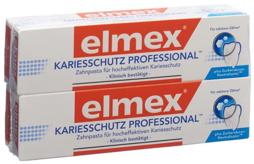 ELMEX KARIESSCHUTZ PROF Zahnpasta Duo 2 x 75 ml