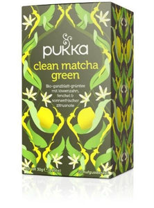 PUKKA Clean Matcha Green Tee Bio Btl 20 Stk