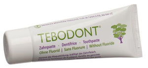 TEBODONT Zahnpaste ohne Fluorid 75 ml