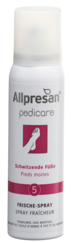 ALLPRESAN pedicare 5 Fuss Deo schwitz 100 ml