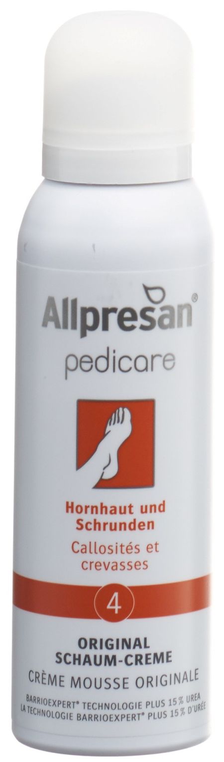 ALLPRESAN pedicare 4 Fuss Schaum Schrun 125 ml