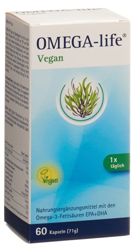 OMEGA-LIFE Vegan Kaps Ds 60 Stk