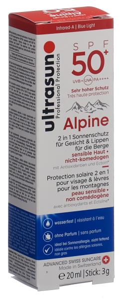 ULTRASUN Alpine SPF 50+ 20 ml + 3 g