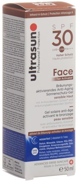 ULTRASUN Face Tan Activator SPF30 50 ml