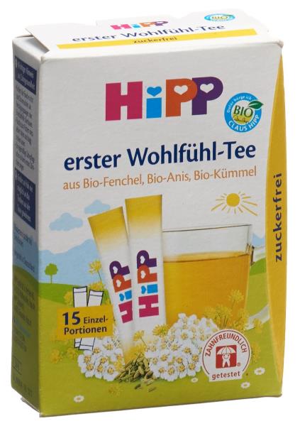 HIPP Baby WohlfÃ¼hl-Tee 15 Stick 0.36 g