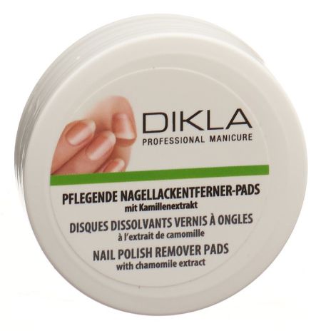 DIKLA Nagellackentfernerpads Ds 30 Stk