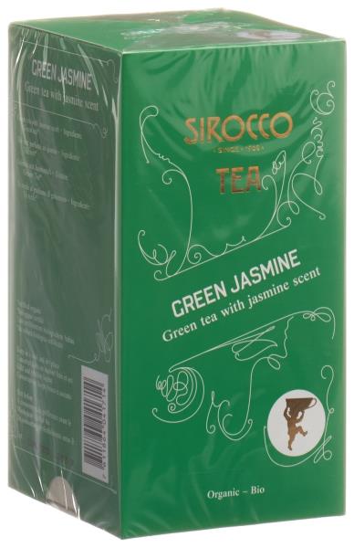 SIROCCO Teebeutel Green Jasmine 20 Stk