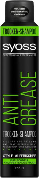 SYOSS Anti-Grease Trockenshampoo 200 ml
