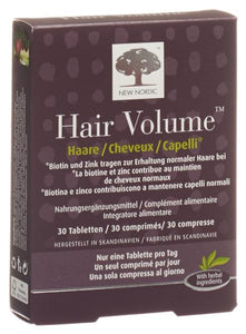NEW NORDIC Hair Volume Tabl 30 Stk