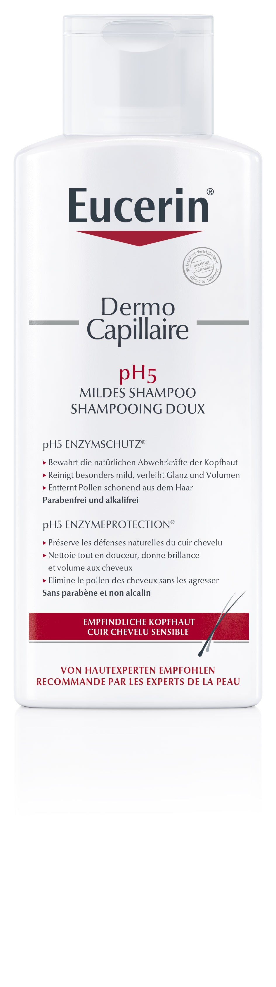 EUCERIN Dermo Capillaire pH 5 Mildes Shampoo 250 ml