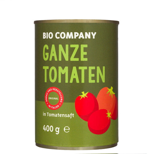 BIO COMPANY Geschälte Tomaten 400g
