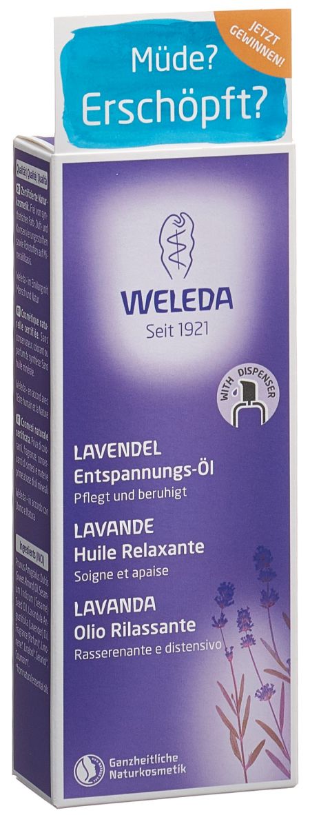 WELEDA LAVENDEL Entspannendes Pflege-Öl 100 ml