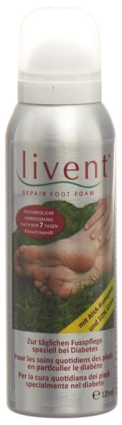LIVENT Fusspflege Schaum Spr 125 ml