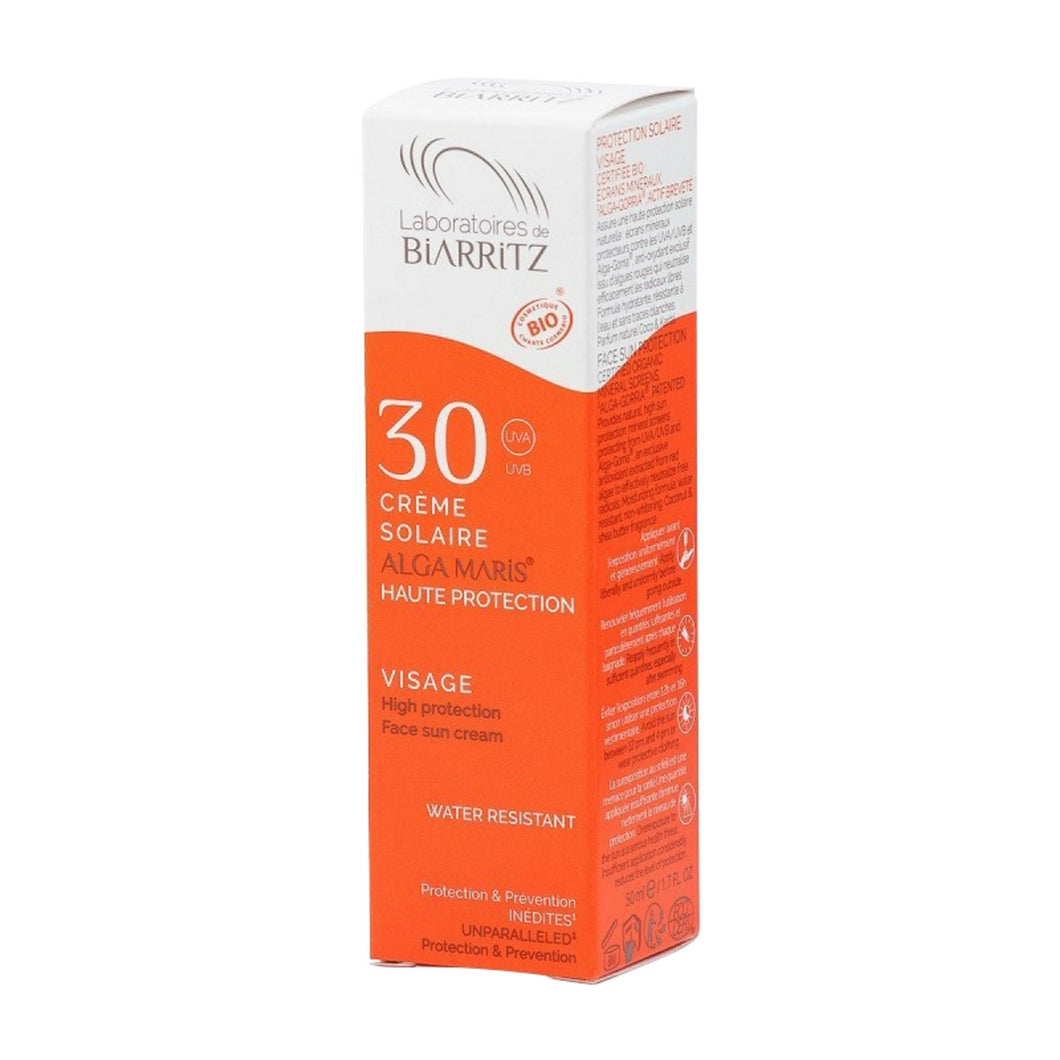 DrogerieMarkt24 - DrogerieMarkt24 BIARRITZ Sonnencreme Gesicht LSF30 50 ml - Burgerstein